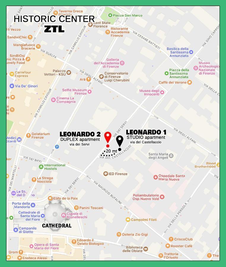 Leonardo Suites Firenze Eksteriør bilde